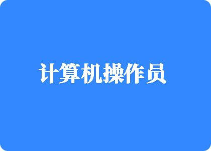 大鸡巴操死你的小骚屄网站视频计算机操作员